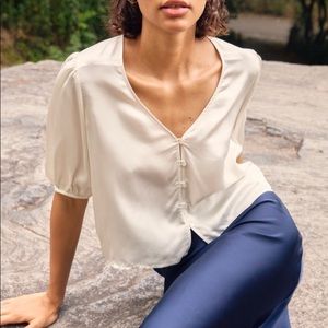 Aritzia Wilfred Bria Blouse